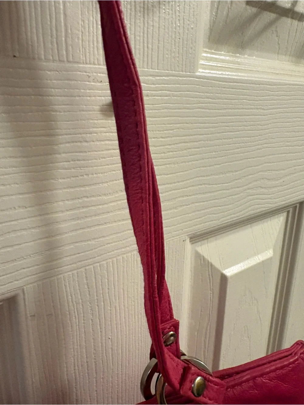 Wilsons Leather Pink Leather Shoulder Tote